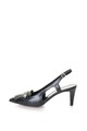 Zee Lane Pantofi slingback, cu varf ascutit, de piele Femei