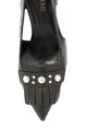 Zee Lane Pantofi slingback, cu varf ascutit, de piele Femei