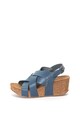 Zee Lane Sandale wedge de piele Femei