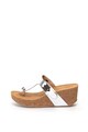 Zee Lane Papuci wedge de piele Femei