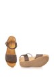 Zee Lane Sandale wedge de piele nabuc Ilenia Femei