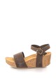 Zee Lane Sandale wedge de piele nabuc Ilenia Femei