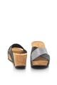 Zee Lane Papuci wedge de piele Ilenia Femei