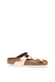 Birkenstock Papuci flip flop de piele Gizeh Femei