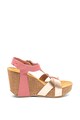 Zee Lane Sandale wedge de piele Iole Femei