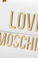 Love Moschino Lakkozott hatású válltáska logóval női