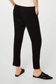 Mango Pantaloni straight fit Fluido Femei