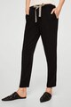 Mango Pantaloni straight fit Fluido Femei