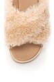 UGG Papuci cu blana Shearling si barete incrucisate Joni Femei