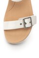 UGG Sandale slingback de piele lacuita, cu platforma Angie Femei