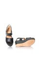 Love Moschino Sandale slingback wedge, de piele sintetica Femei