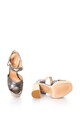 Love Moschino Sandale cu platforma si barete incrucisate, de piele sintetica Femei