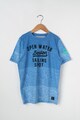 Tom Tailor Kids Tricou cambrat cu imprimeu text Baieti