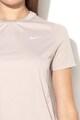 Nike Tricou cu insertii de plasa, pentru alergare Femei