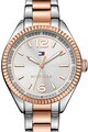 Tommy Hilfiger Ceas quartz Chrissy, Auriu rose/Argintiu Femei