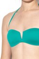 Undercolors of Benetton Sutien de baie bandeau cu striatii si bretele halter detasabile Femei
