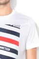 Puma Tricou cu model in dungi, text si logo Barbati