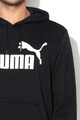 Puma Regular fit logómintás kapucnis pulóver férfi