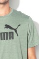 Puma Tricou regular fit cu imprimeu logo Essentials Heather Barbati