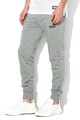 Puma Pantaloni sport slim fit cu logo Barbati