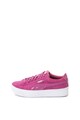 Puma Pantofi sport flatform de piele intoarsa Vikky Femei