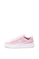 Puma Pantofi sport flatform de piele intoarsa Smash Femei