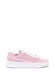 Puma Pantofi sport flatform de piele intoarsa Smash Femei