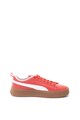 Puma Smash flatform bőr sneakers cipő női