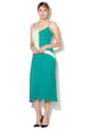 United Colors of Benetton Colorblock ruha redőzött alsó résszel női