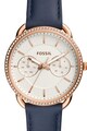 Fossil Tailor multifunkcionális karóra bőrszíjjal női