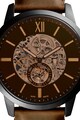 Fossil Часовник Townsman с кожена каишка Мъже