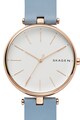 Skagen Ceas cu o curea de piele si design minimalist Femei