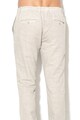 Scotch & Soda Pantaloni chino din amestec de in cu snur Warren Barbati