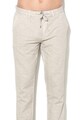 Scotch & Soda Pantaloni chino din amestec de in cu snur Warren Barbati