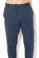 Pepe Jeans London Pantaloni conici cu talie prevazuta cu snur Keys Barbati