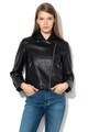 Pepe Jeans London Jacheta biker de piele sintetica Olga Femei