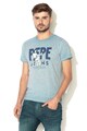 Pepe Jeans London George slim fit logómintás póló férfi