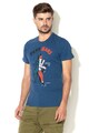 Pepe Jeans London Tricou slim fit cu imprimeu grafic Parton Barbati