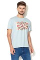 Pepe Jeans London Tricou regular fit cu imprimeu logo Flag Barbati