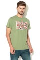 Pepe Jeans London Tricou regular fit cu imprimeu logo Flag Barbati