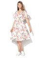 Pepe Jeans London Rochie evazata cu model floral Roser Femei