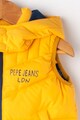 Pepe Jeans London Vesta cu umplutura de puf si gluga Malcom JR Baieti