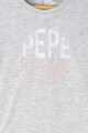 Pepe Jeans London Tricou cu imprimeu logo Carena Fete