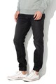 Pepe Jeans London Blugi jogger cu snur in talie Slack Barbati