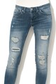 Pepe Jeans London Ripple Skinny farmernadrág szaggatott részletekkel női