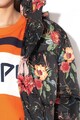 Pepe Jeans London Geaca cu vatelina si imprimeu floral si grafic Adela Femei