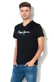 Pepe Jeans London Tricou regular fit cu decolteu in V Eggo Barbati