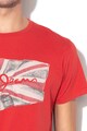 Pepe Jeans London Flag regular fit logómintás póló férfi