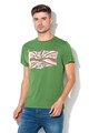 Pepe Jeans London Flag regular fit logómintás póló férfi