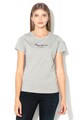 Pepe Jeans London Tricou cu imprimeu logo New Virginia Femei